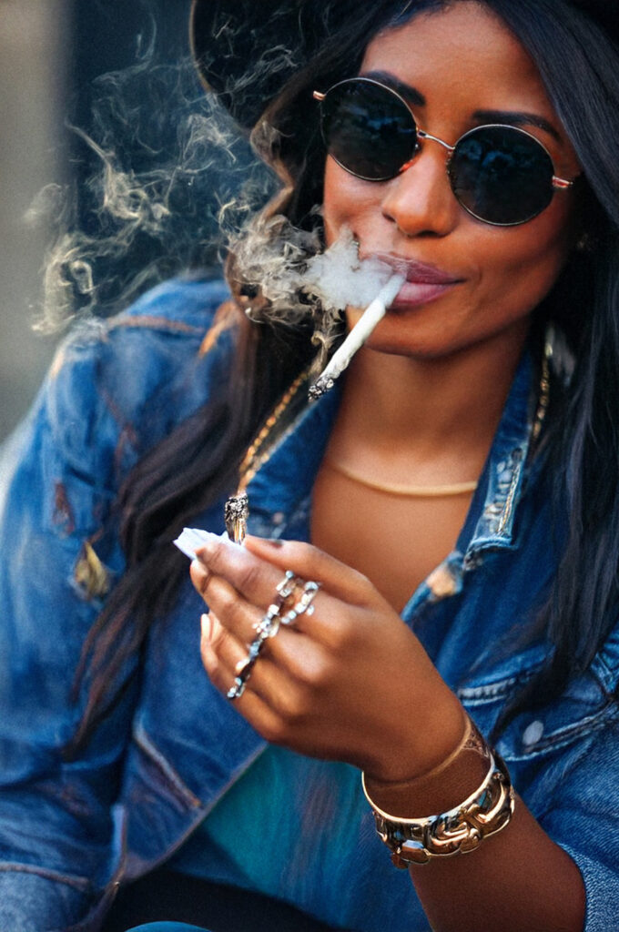 Bong Hits ~ Pot Smoking Images =